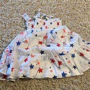 Wonder Nation Star Print Dress - Red, Blue, White